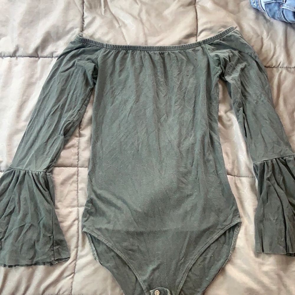 Off the shoulder bodysuit